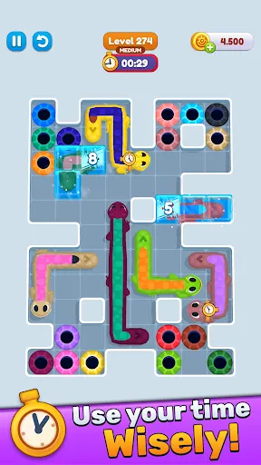 Gameplay screenshot 1 from Gecko Out - Puzzle game